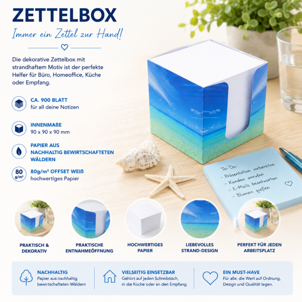 Zettelbox Strand